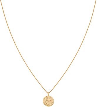 Astrid & Miyu Sagittarius Crystal 18k Gold-plated Pendant Necklace - One Size