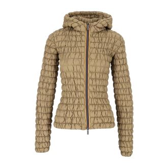 K-Way Shyda Tech Warm Jacket - Dames - Jassen - Beige - Maat: S Nylon