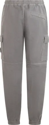 Stone Island Mens Track Pants Grey Cotton