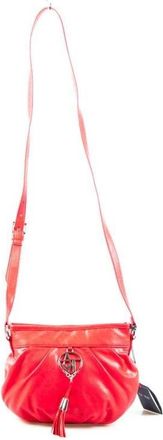 Armani Jeans Crossbodytas - Dames - Schoudertassen - Rood - ONE Size - Leer - Tassen