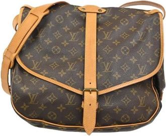 Louis Vuitton Pre-owned Cross Body Bags, female, Brown, Size: ONE SIZE Pre-owned Vintage Cross Body Bag