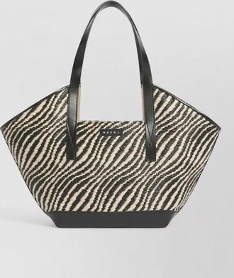 Marni small polyamide tote bag
