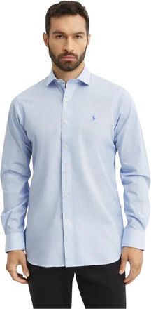 Ralph Lauren Heren, Overhemden, Blauw, Maat: 3XL Katoen