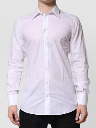 Dolce & Gabbana cotton long-sleeve formal shirt