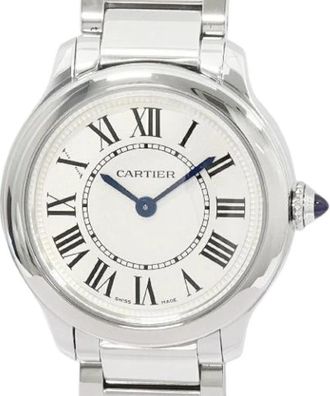 Cartier Pre-owned Vintage Horloge - Dames - Vintage Horloges - Grijs - ONE Size - Vintage