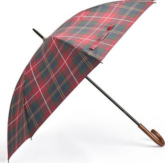 Barbour Tartan Walker Umbrella in Winterberry Tartan at Nordstrom