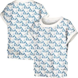 Lusso Womens Lusso White Los Angeles Dodgers Madge Dolman Tri-Blend T-Shirt at Nordstrom, Size Medium