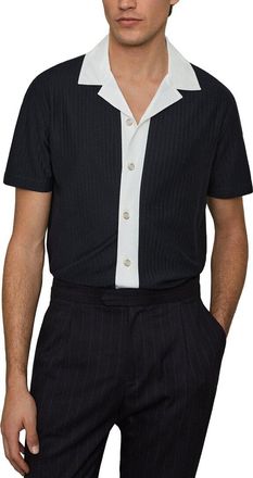 Reiss Aster Textured Color Shirt