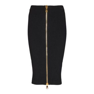 Balmain Mujer, Faldas, Negro, Talla: XL
