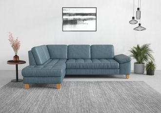 Sit&more Ecksofa »Westham L-Form« mit Ottomane, mit oder ohne Bettfunktion, Bettkasten, Verstellung