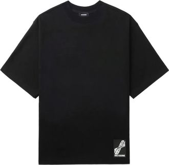 We11done T-shirt in cotone - Nero