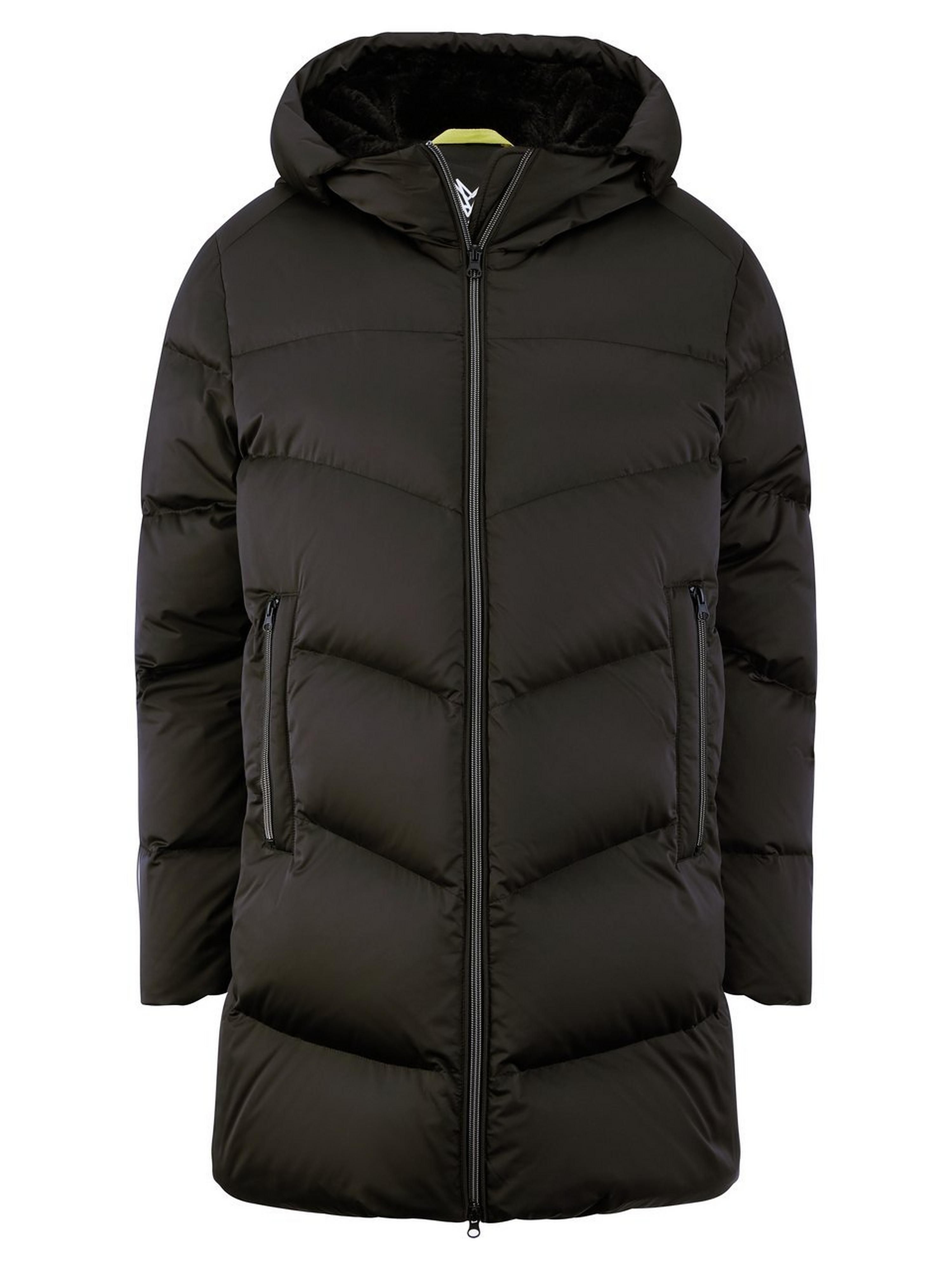 Kapuze Ragwear Elsie Schwarz Ragwear Damen Wintermantel Warm