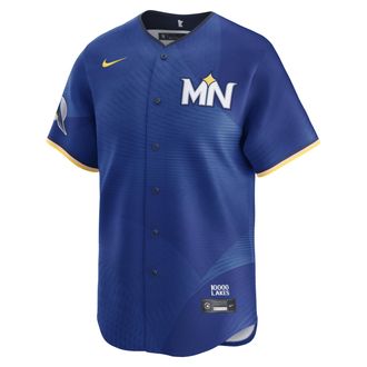 Nike Minnesota Twins City Connect Nike Mens Dri-FIT ADV MLB Limited Jersey in Blue | T7LMTISTIS-L23