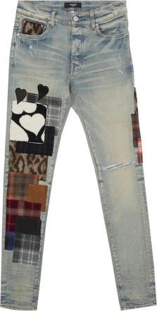Amiri Artpatch Denim Jeans- Clay Indigo