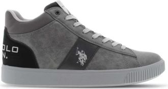 U.S.Polo Association Donkergrijs Casual Shirt - Heren - Sneakers - Grijs - 45 EU - Schoenen