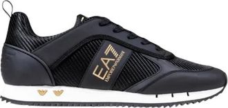 Emporio Armani Carbon Sneakers - Heren - Sneakers - Zwart - 39 1/3 EU - Schoenen