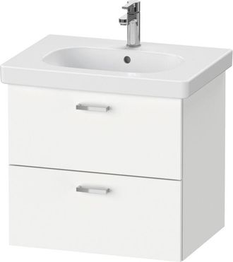 Duravit Duravit - Xbase Mueble De Ba&ntilde;o Colgado En La Pared W:60.00 Cm Con 2