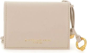 Gianni Chiarini Nappa Kaarthouder - Dames - Portefeuilles - Beige - ONE Size - Leer - Accessoires