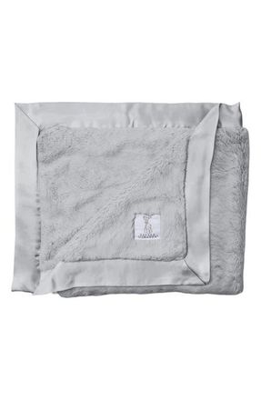 Little Giraffe Luxe Baby Blanket in Silver at Nordstrom