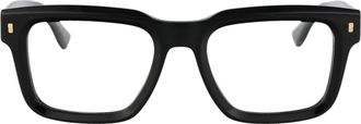 Dsquared2 Rechteckiger optischer D2 0090 807 Schwarz