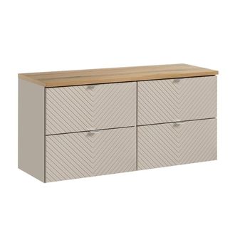 Petits Meubles Mueble bajo lavabo encimera estratificado 120.4cm