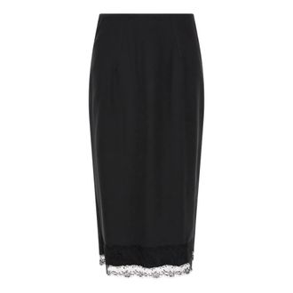 Ermanno Scervino Mujer, Faldas, Negro, Talla: 2XS