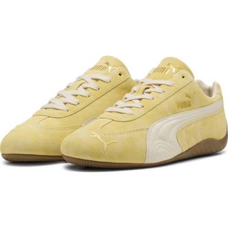 Puma Speedcat Faded Sneaker in Dazzling Yellow/Pale Lemon at Nordstrom, Size 14.5 Womens