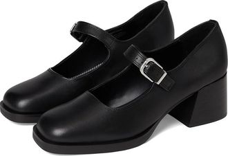 Steve Madden Lisbon Womens Shoes Black Leather : 9.5 M