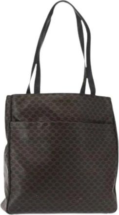 Celine Pre-owned Plastic Tote Bag - Dames - Vintage Shopper - Zwart - ONE Size - Vintage