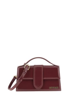 Jacquemus Red Le Grand Bambino Smooth Leather Handbag