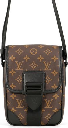 Louis Vuitton Black Monogram Macassar Noir Monogram Handbag Shoulder Bag (Pre-Owned)