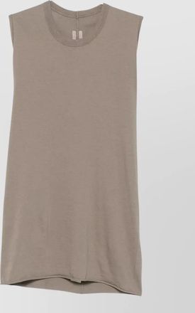 Rick Owens cotton slim-fit sleeveless top