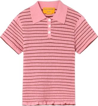 Guest In Residence Polo Smocked Shrunken - - Tops - Donna - Rosa - L