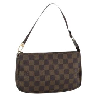 Louis Vuitton Pre-owned Mini Bags, female, Brown, Size: ONE SIZE Pre-owned Pouch