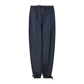 Neo Noir Tapered Broeken - Dames - Broeken - Blauw - M - Broeken