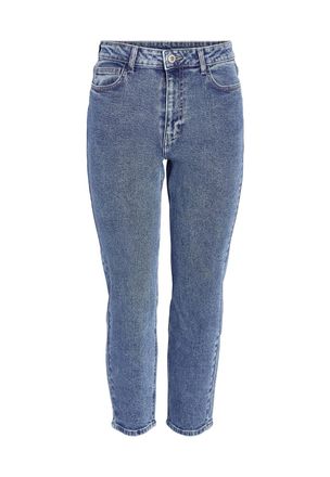 Noisy May Noisy may Womens Nmmoni Hw St ANK Jeans Az358mb Noos, Blue, 27W x 30L