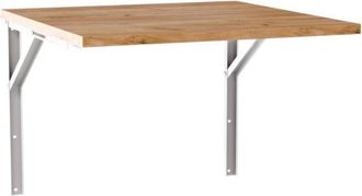 OEM Mesa De Pared Extensible Flip 68x68 Cm Roble Craft