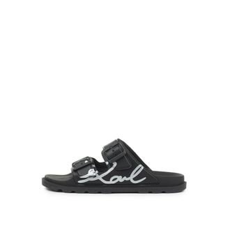 Karl Lagerfeld Sliders, female, Black, 8 UK, Kondo Tred Signia 2 Strap