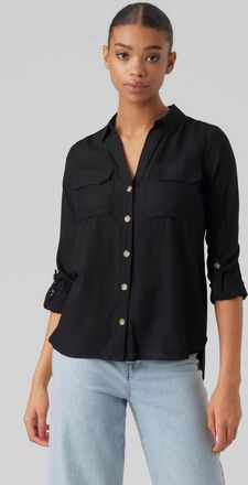 Vero Moda Hemdbluse »VMBUMPY L/S SHIRT NEW WVN GA NOOS«