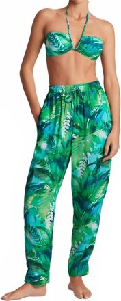 Ralph Lauren Poolside Pull-On Straight Pants In Green