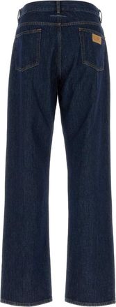 Maison Margiela Mens Pockets Jeans Blue Cotton