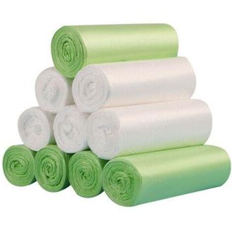 OEM 200 Bolsas De Basura Biodegradables, Bolsas De Basura Compostables Biodegradables De 20 Litros De Grosor Para Residuos De Alimentos, Hogar, Cocina, Of