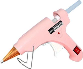No Brand Pistola De Pegamento - Pistola De Pegamento Para Manualidades - Pistola De Pegamento - Pistola De Pegamento Caliente - Manualidades - Rosa