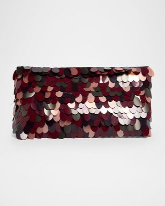 Dries Van Noten Paillette Clutch Bag