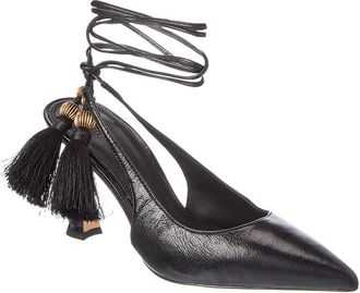 Tory Burch Capri Wrap Leather Pump