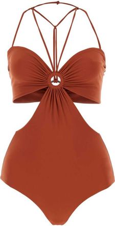 Nensi Dojaka Orange Burora Swimsuit