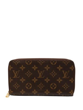 Louis Vuitton 2021-2025 Monogram Zippy Organizer Wallet long wallets - Brown