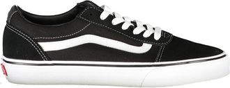 Vans Mens Ward Canvas Lowtop Sneakers - Black - Size 42.5 EU/IT