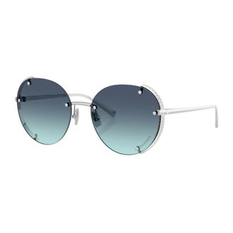 Tiffany & Co. Sunglasses, female, Gray, Size: 57 MM Tf3110Kb Sunglasses