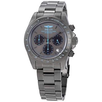 Invicta Speedway Chronograph Gunmetal Dial Mens Watch 27772